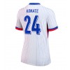 Frankreich Ibrahima Konate #24 Auswärtstrikot EM 2024 Kurzarm